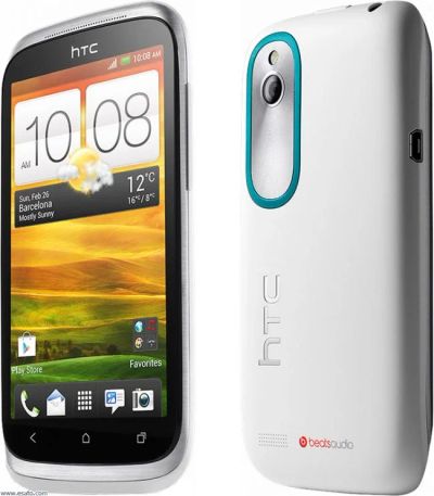 Лот: 3737318. Фото: 1. Смартфон HTC Desire X 4" 4Gb Black... Смартфоны