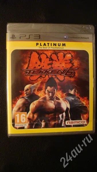 Лот: 675488. Фото: 1. Tekken 6 Platinum (PS 3, Новый... Игры для консолей