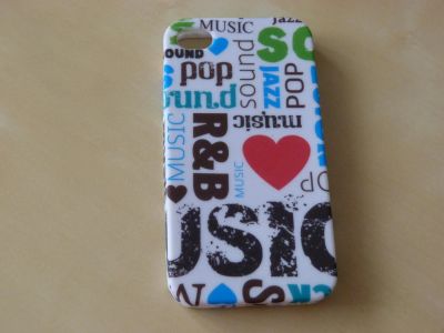 Лот: 5045134. Фото: 1. Чехол для Iphone 4/4s. Music. Чехлы, бамперы