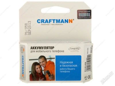 Лот: 2418243. Фото: 1. АКБ Craftman Nokia BL-5B Nokia... Аккумуляторы
