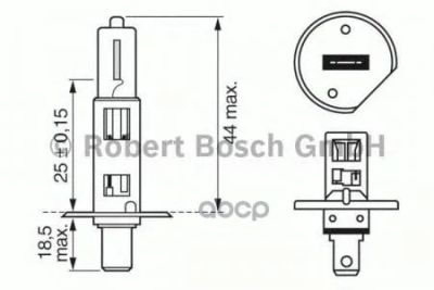 Лот: 14082172. Фото: 1. Лампа h1 24 v 70w Bosch арт. 1987302411. Другое (автозапчасти)