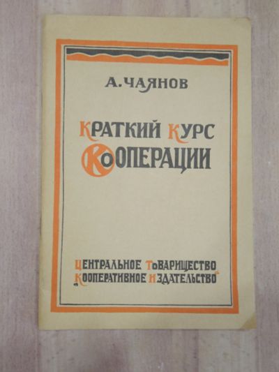 Лот: 22223040. Фото: 1. старинная книга Чаянов краткий... Книги