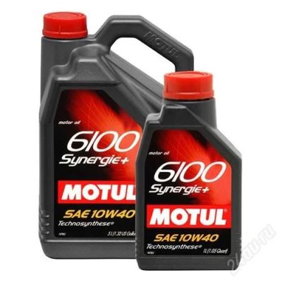 Лот: 2970291. Фото: 1. MOTUL 6100 Synergie + 10W-40 4л. Масла, жидкости