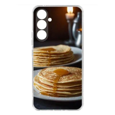 Лот: 25134850. Фото: 1. Чехол Krutoff Clear Case "Масленица... Чехлы, бамперы