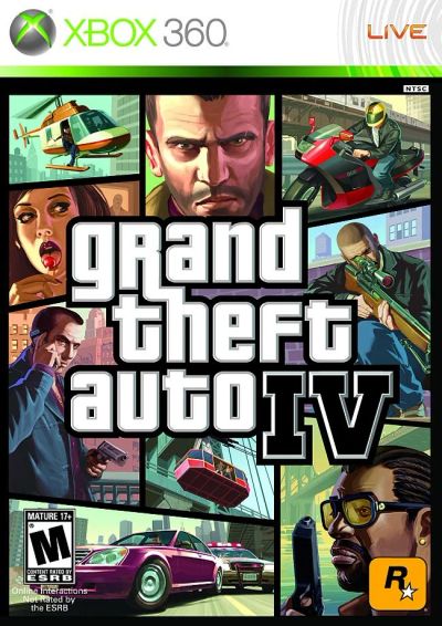 Лот: 6050940. Фото: 1. GTA IV для XBOX 360. Игры для консолей
