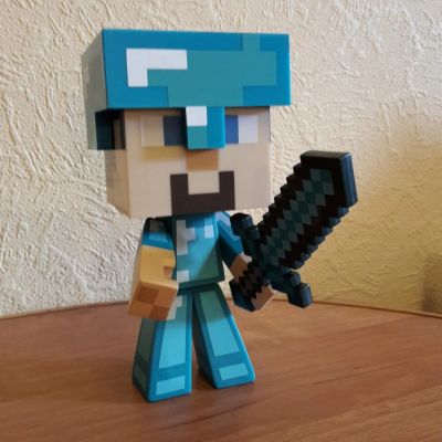 Лот: 6690737. Фото: 1. Стив из Майнкрафта (Minecraft). Куклы и аксессуары
