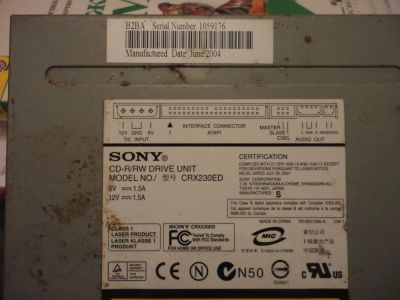 Лот: 8286685. Фото: 1. CD-Rom. Приводы CD, DVD, BR, FDD
