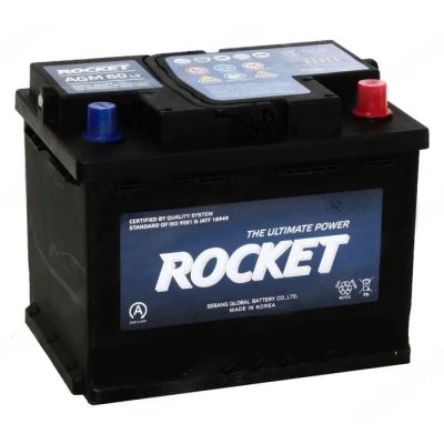 Лот: 25611057. Фото: 1. Автомобильный аккумулятор Rocket... Аккумуляторы