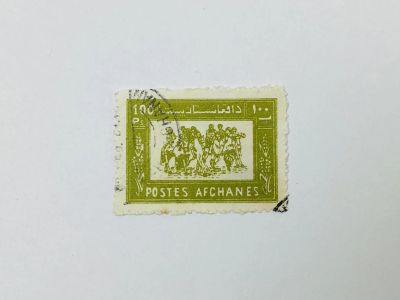 Лот: 23963569. Фото: 1. Игра Бузкаши, Лошадь. Фауна. Афганистан... Марки