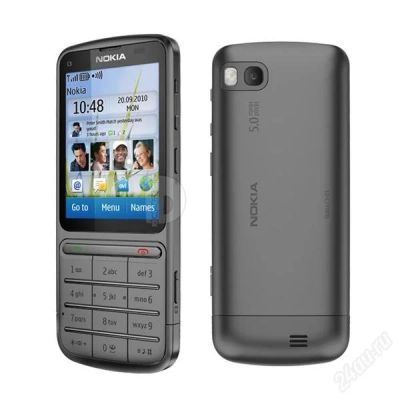 Лот: 2638327. Фото: 1. Сотовый телефон Nokia C3. Кнопочные мобильные телефоны