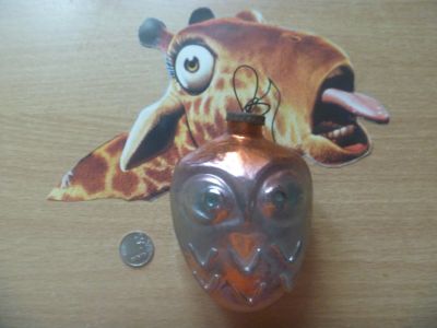 Лот: 17235728. Фото: 1. Ёлочная игрушка сова. Игрушки