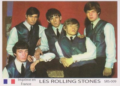 Лот: 10613602. Фото: 1. Rolling Stones коллекционная карточка... Наклейки, фантики, вкладыши