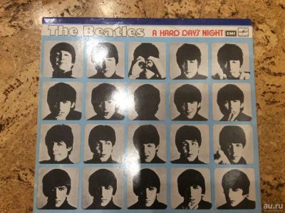 Лот: 8541177. Фото: 1. Beatles A hard day's night Мелодия... Аудиозаписи