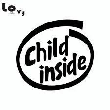 Лот: 12099799. Фото: 1. Наклейки / Child inside. Наклейки автомобильные