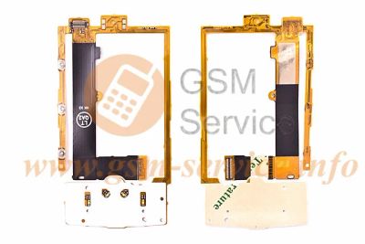 Лот: 10153349. Фото: 1. Шлейф Nokia X3 межплатный Бесплатная... Шлейфы, разъёмы