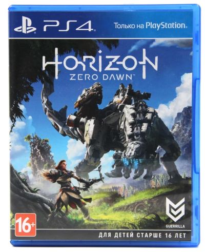 Лот: 25043335. Фото: 1. Диск Horizon zero dawn PS4 PS5. Игры для консолей