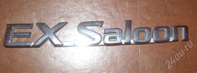 Лот: 506727. Фото: 1. Шильдик EXSaloon от Nissan Sunny... Другое (авто, мото, водный транспорт)
