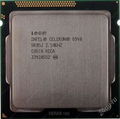 Лот: 2886434. Фото: 1. Процессор Intel Celeron G540 2... Процессоры