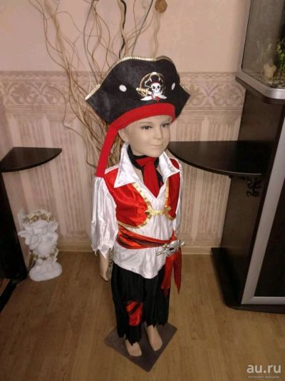 Лот: 12464621. Фото: 1. Новогодний костюм пират ( разбойник... Детские карнавальные, праздничные костюмы