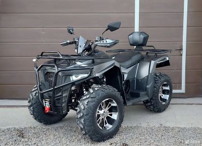 Лот: 23602463. Фото: 1. Квадроцикл Loncin 300 «Черный... Снегоходы, квадроциклы