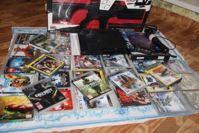 Лот: 4698000. Фото: 1. Playstation 3 (ps3) slim,250гб... Игровые приставки, консоли