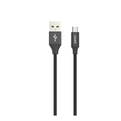 Лот: 25613379. Фото: 1. Кабель PERO DC-02, microUSB -... Чехлы, коврики, оплетки руля