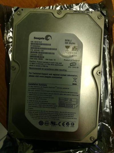 Лот: 10187643. Фото: 1. Жесткий диск IDE Seagate 320 Гб. Жёсткие диски (HDD)