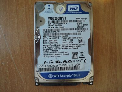 Лот: 12880947. Фото: 1. Жесткий диск Western Digital WD... Жёсткие диски