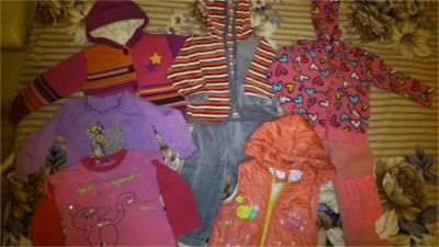 Лот: 7789294. Фото: 1. Пакеты вещей на девочку ростовка... Другое (одежда и аксессуары)