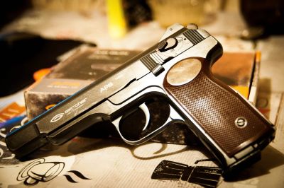 Лот: 12595265. Фото: 1. пистолет АПС Gletcherr пневматический... Пневматическое оружие