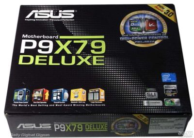 Лот: 9125355. Фото: 1. Аsus p9x79 deluxe. Материнские платы