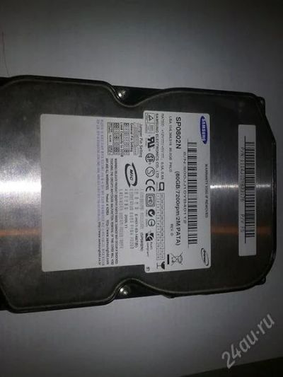Лот: 1437112. Фото: 1. Винчестер (Жесткий диск) Samsung... Жёсткие диски (HDD)