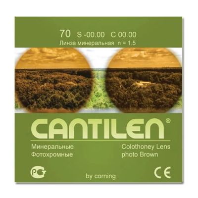 Лот: 10314636. Фото: 1. Линза очковая Cantilen минеральная... Очки