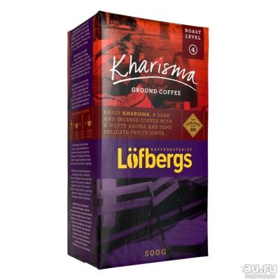 Лот: 8461052. Фото: 1. Кофе Lofbergs Lila Kharisma (Лофберг... Чай, кофе, какао