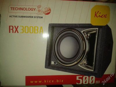 Лот: 2464226. Фото: 1. Сабвуфер KicX. Сабвуферы