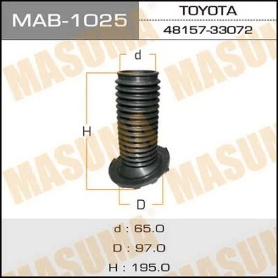 Лот: 18593854. Фото: 1. Пыльник стоек masuma 65 200 102... Ходовая, подвеска, рулевое управление