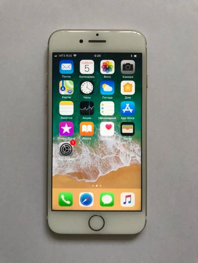 Лот: 11447789. Фото: 1. iPhone 7 32Gb Gold (32 Гб золотой... Смартфоны