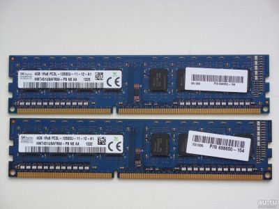 Лот: 12658437. Фото: 1. 8Gb (2x4Gb) DDR3 Hynix 1600 MHz... Оперативная память