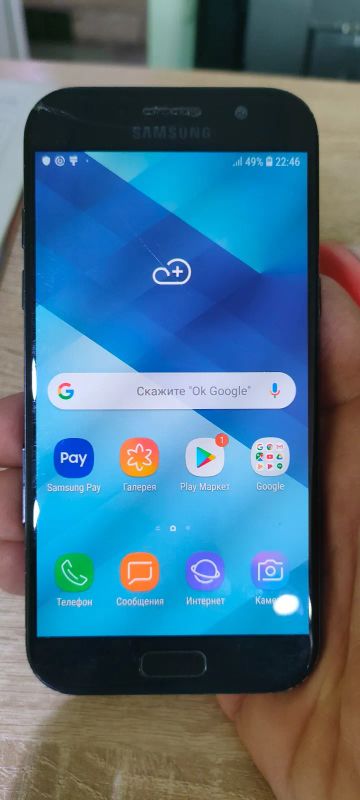 Лот: 25379885. Фото: 1. Смартфон Samsung Galaxy A5 2017... Смартфоны