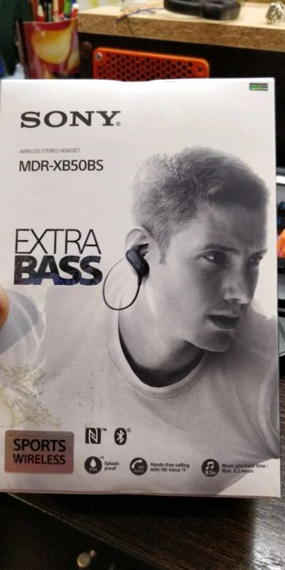 Лот: 12683563. Фото: 1. Наушники sony mdr-xb50bs. Наушники, гарнитуры