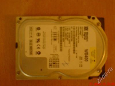 Лот: 256626. Фото: 1. WD400. Жёсткие диски (HDD)