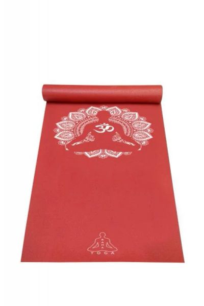 Лот: 17426238. Фото: 1. Коврик для йоги Dream Om Red Germany. Фитнес, аэробика и гимнастика