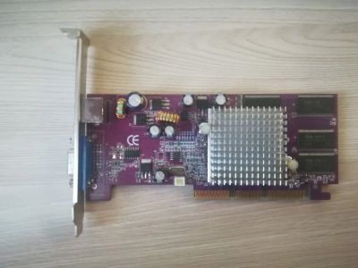 Лот: 16972411. Фото: 1. Видеокарта GEF FX5200 64MB. Видеокарты