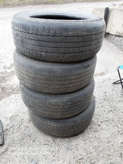 Лот: 17662059. Фото: 1. Шины летние 245/55/r19 Bridgestone... Шины