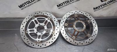 Лот: 22462984. Фото: 1. Торомозные диски передние Honda... Запчасти