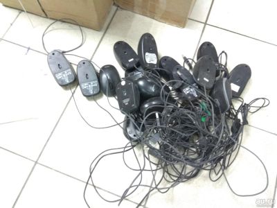 Лот: 9662886. Фото: 1. компьютерная мышь USB (10 шт). Клавиатуры и мыши