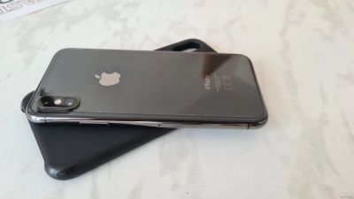 Лот: 16530177. Фото: 1. iPhone Xs, черный , 64гб. Смартфоны