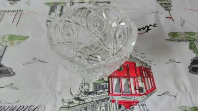 Лот: 11445844. Фото: 1. Хрустальная салатница. Тарелки, блюда, салатники