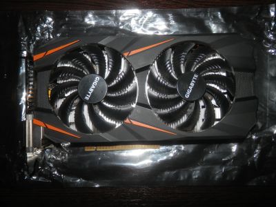 Лот: 17380505. Фото: 1. Видеокарта Gigabyte Gtx 1060 3gb. Видеокарты