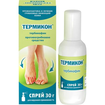 Лот: 25082229. Фото: 1. Термикон 1% спрей для наружного... Лекарства